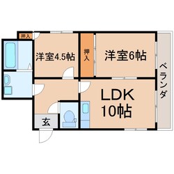 塚口駅 徒歩3分 3階の物件間取画像